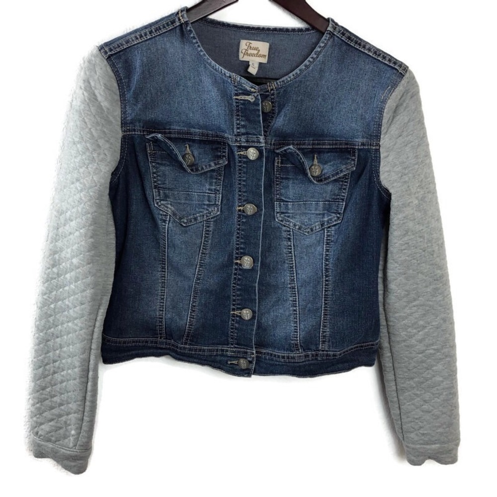 True Freedom Womens Jean Jacket, Small